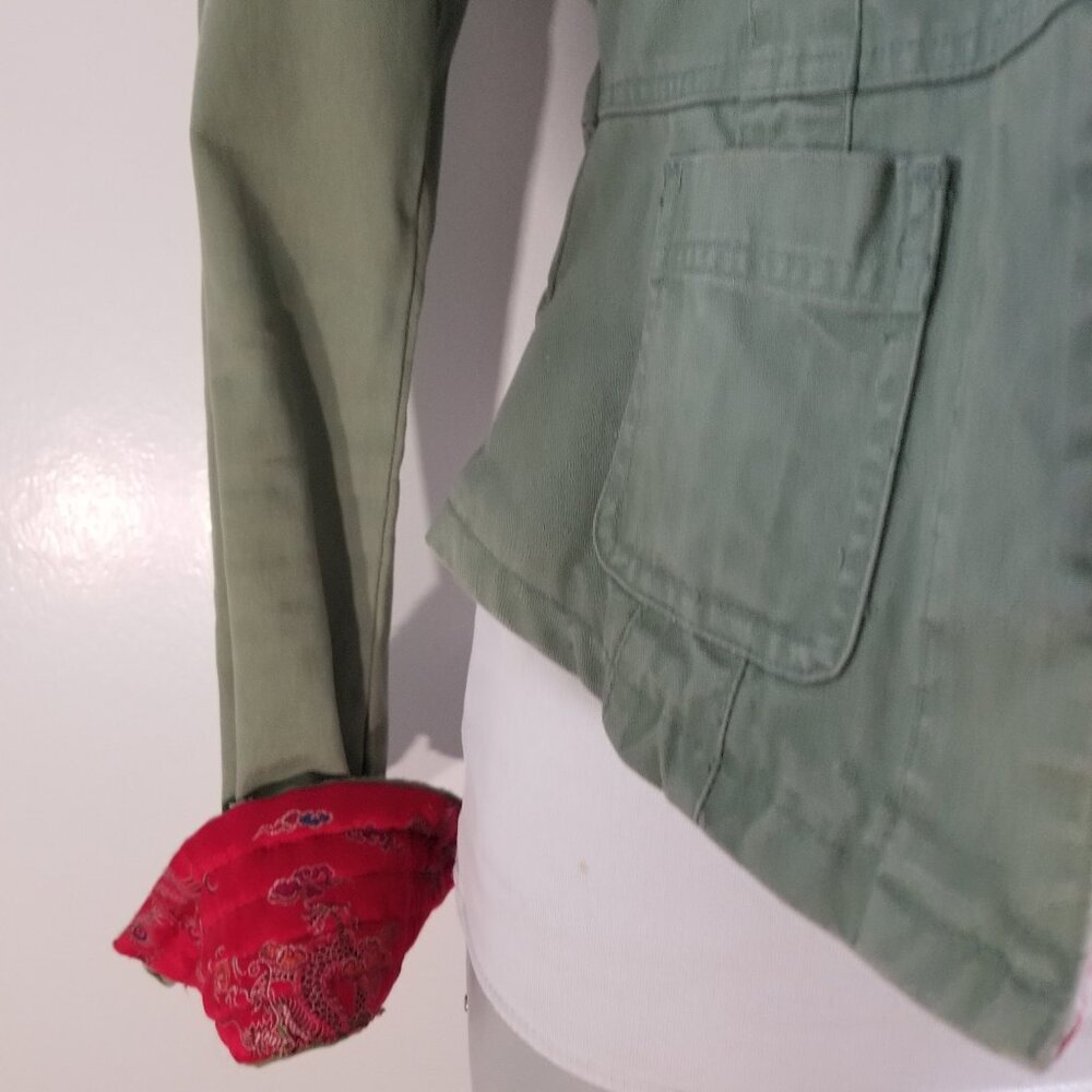 Abercrombie & Fitch Green jacket, size S - Picture 8 of 16